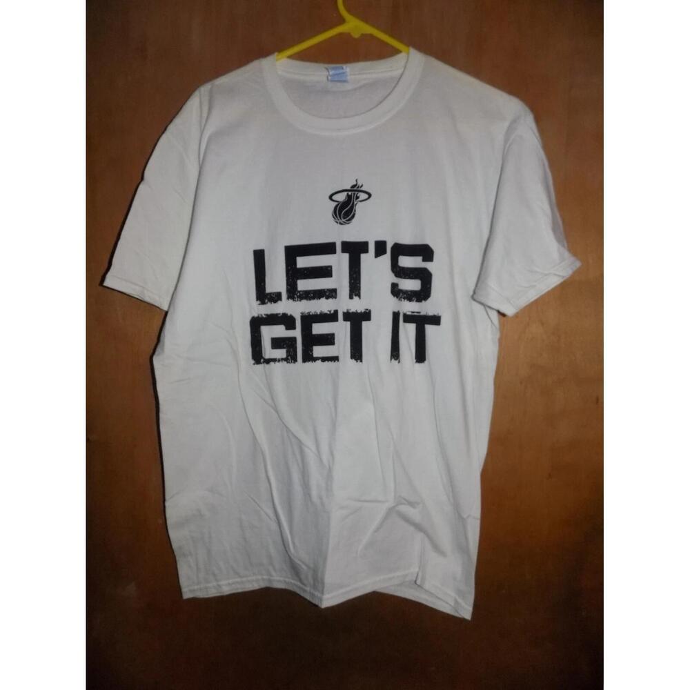 Miami Heat Lets Get It T Shirt Xl